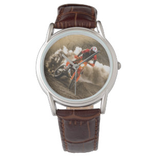 Motocross Rider Watch