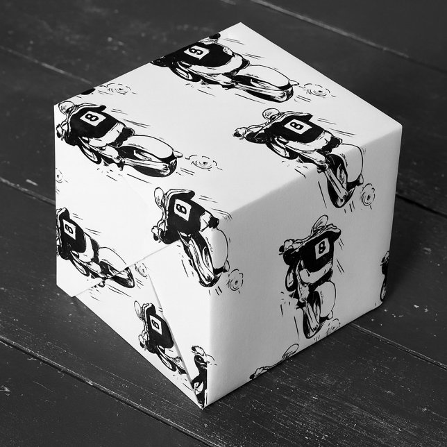 Motocross Rider Wrapping Paper (Creator Uploaded)