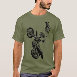 Motocross Riding Dirt Bike Motorcycle Rider T-Shirt