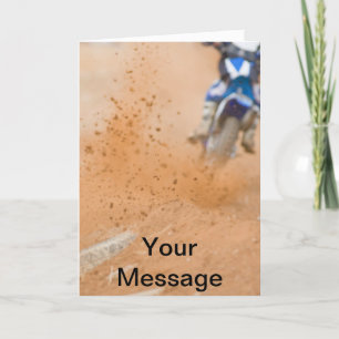 Motocross Roost Greeting Card