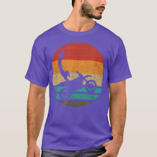 Motocross Seatgrab Retro Style Vintage1087 T-Shirt