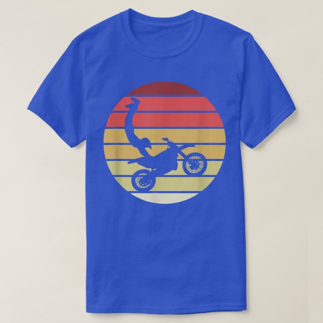 Motocross Seatgrab Retro Style Vintage1093 T-Shirt (Design Front)