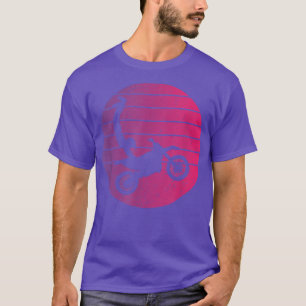 Motocross Seatgrab Retro Style Vintage 1086 T-Shirt