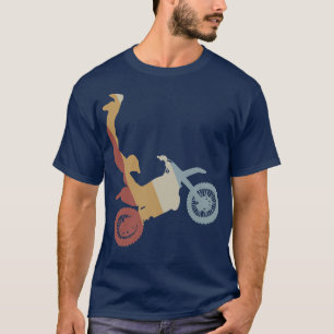 Motocross Seatgrab Retro Style Vintage  797 T-Shirt