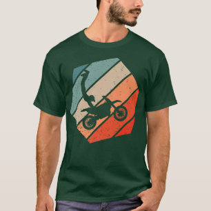 Motocross Seatgrab Retro Style Vintage 799 T-Shirt
