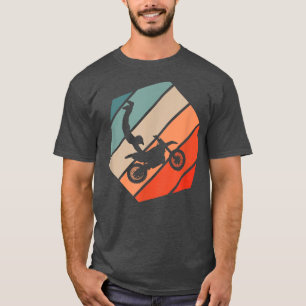 Motocross Seatgrab Retro Style Vintage T-Shirt