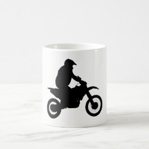 Motocross Silhouette Coffee Mug