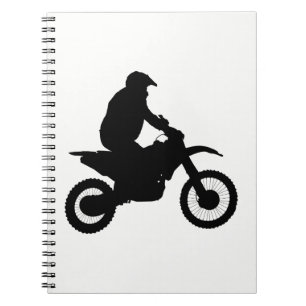 Motocross Silhouette Notebook