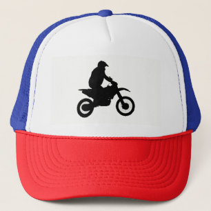 Motocross Silhouette Trucker Hat