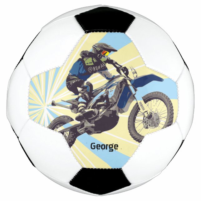 Motocross Soccer Ball (Front)
