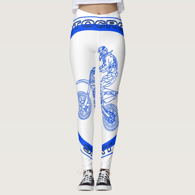 Motocross sport 3 leggings (Front)