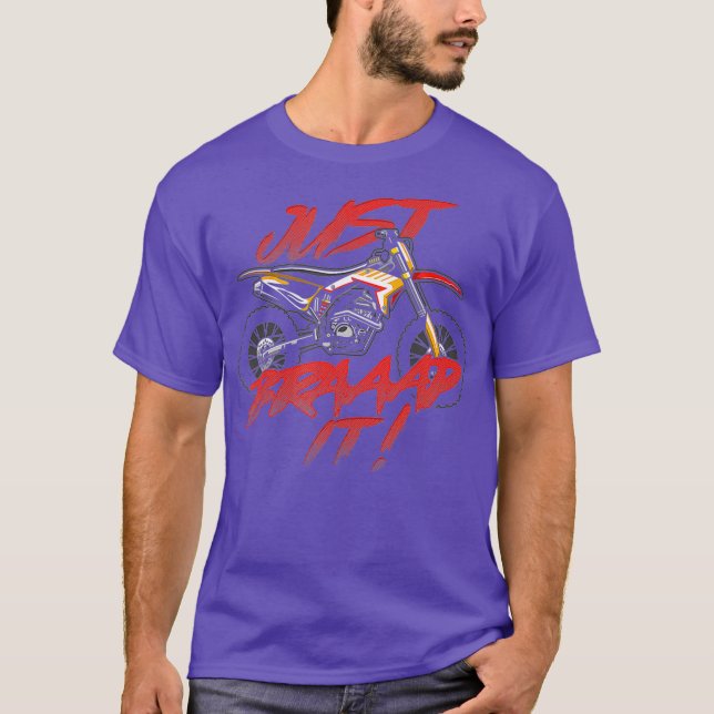 Motocross Supercross Racing Dirt Bike Offroad T-Shirt (Front)