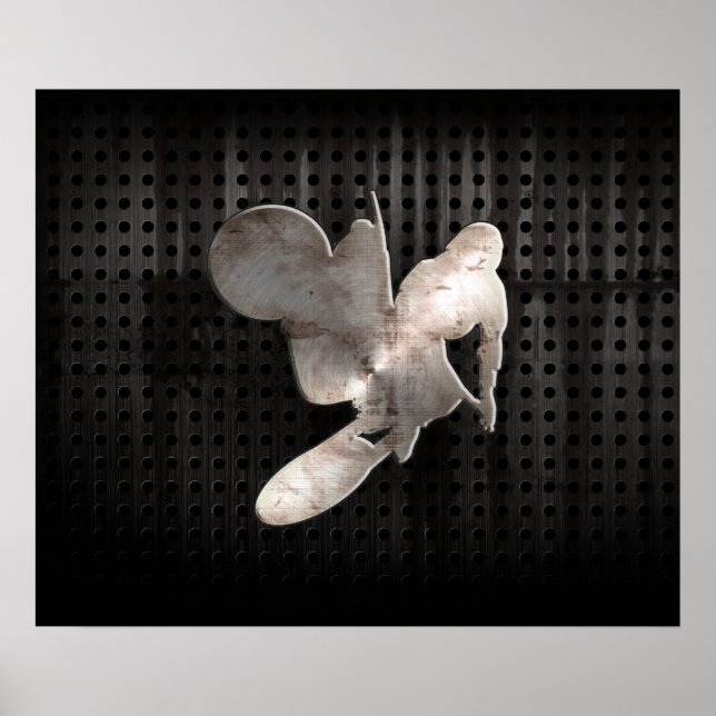 Motocross Whip; Cool Black Poster (Front)