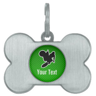 Motocross Whip Pet Tag