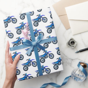 Motocross Wrapping Paper, Dirt Bike Gift Wrap