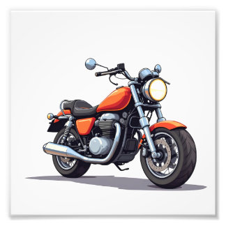 Motocycle Photo Print