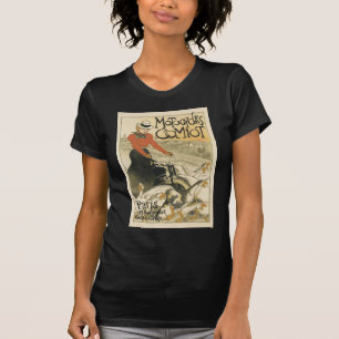 Motocycles Comiot By Theophile-Alexandre Steinlen T-Shirt