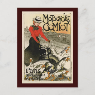 Motocycles Comiot Postcard