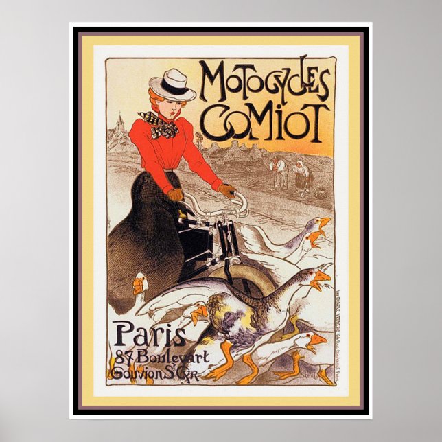 Motocycles Comiot Poster (Front)