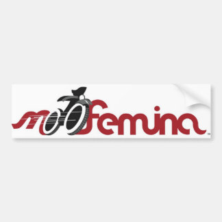 MotoFemina Bumper Sticker