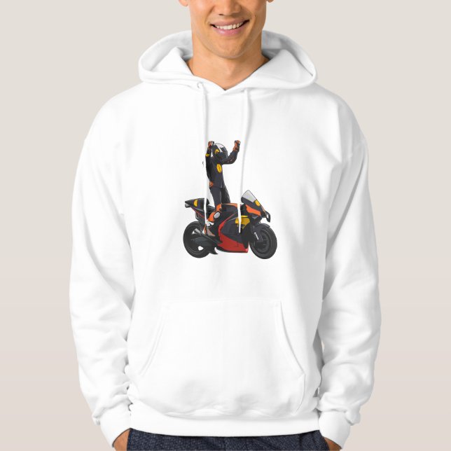 MotoGP KTM realistic style Hoodie (Front)