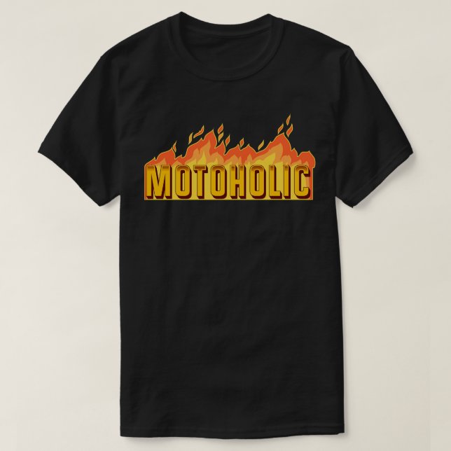 Motoholic T-Shirt (Design Front)