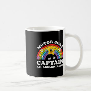 Motor Boat Captain Funny Inappropriate Adult Humou Coffee Mug