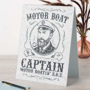 Motor Boat Captain Funny Pontoon Boating