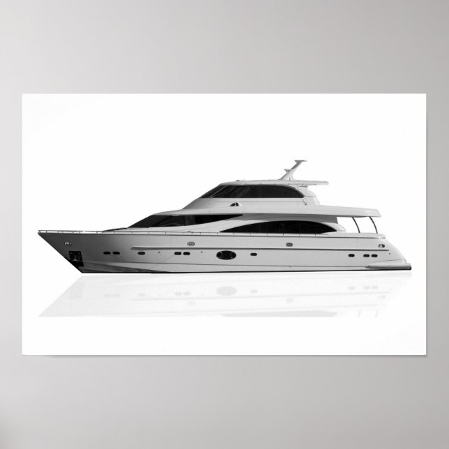 Motor boat poster (Front)