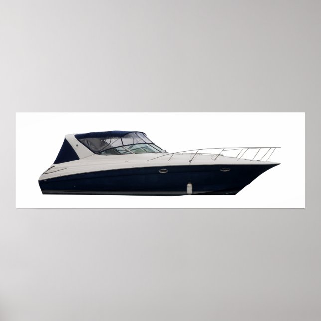 Motor boat poster (Front)