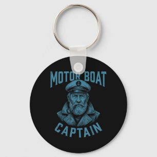 Motor Boatin SOB Motor Boat Captain Pontoon Lake Key Ring