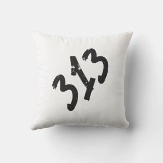 Motor City 313 Outdoor Pillow