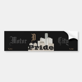 Motor City Pride (sticker) Bumper Sticker