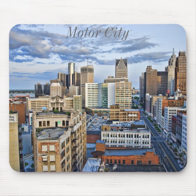 Motor City Saturation Mouse Pad (Front)