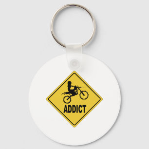Motor cross key ring