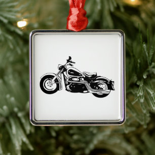 **MOTOR CYCLE ENTHUSIEST'S ORNAMENT** METAL ORNAMENT