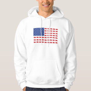 Motor-Cycle-Flag-Cruiser Hoodie