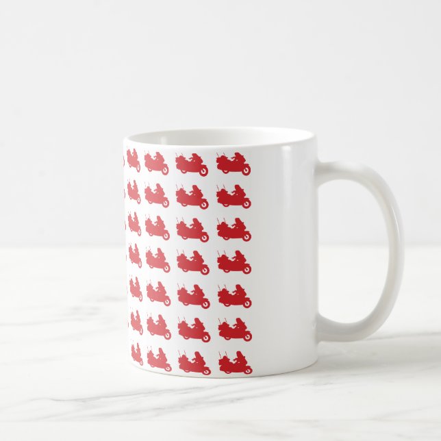 Motor-Cycle-Flag-WING Coffee Mug (Right)