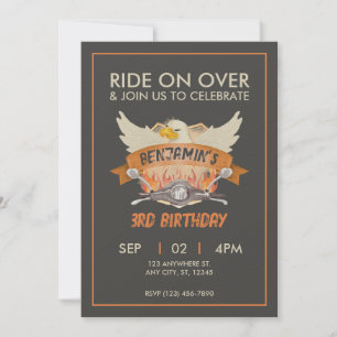 Motor-Cycle Invitation