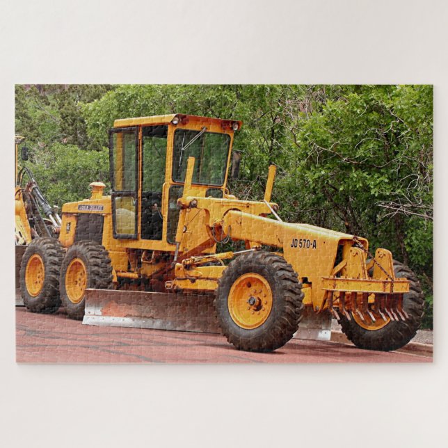 Motor grader, Utah  Jigsaw Puzzle (Horizontal)