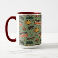 Motor Home Camp Adventures Pattern