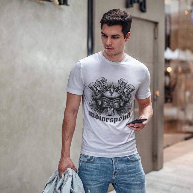 Motor Monster Metal  T-Shirt (Creator Uploaded)