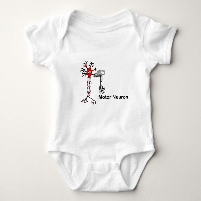 Motor Neuron Baby Bodysuit (Front)