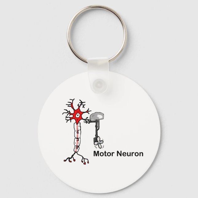 Motor Neuron Key Ring (Front)