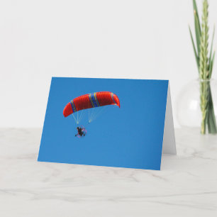 Motor Paraglider: Time to Soar Encouragement Card