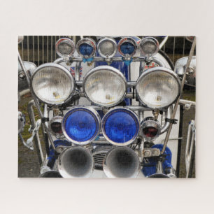 MOTOR SCOOTER JIGSAW PUZZLE