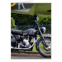 Motorbike And Spitfire