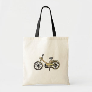 Motorbike Bikers Retro Tote Bag
