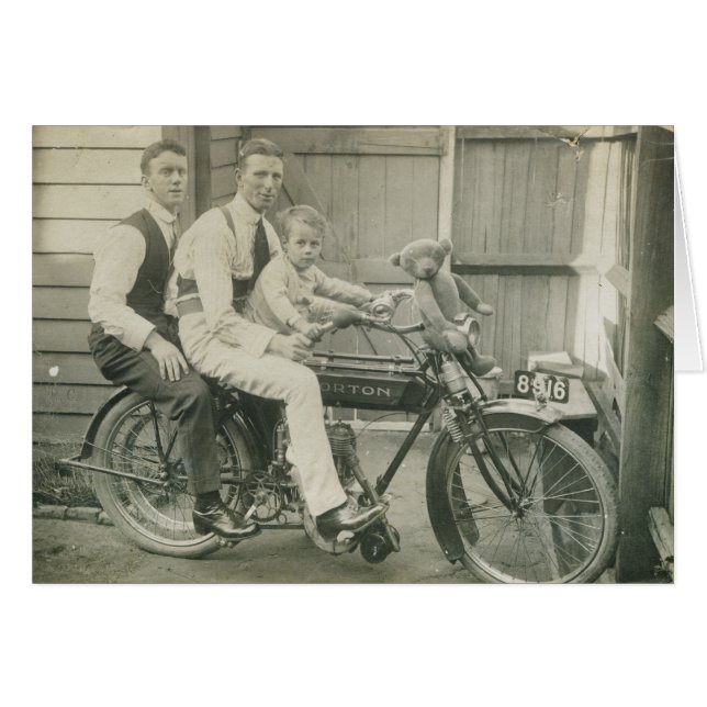 Motorbike Boys (Front Horizontal)