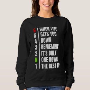 Motorbike Gears Joke Biker Motorcycle Rider Mens Sweatshirt
